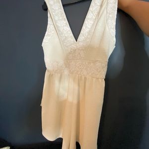 Zara White/Cream Romper Size L, MUST GO